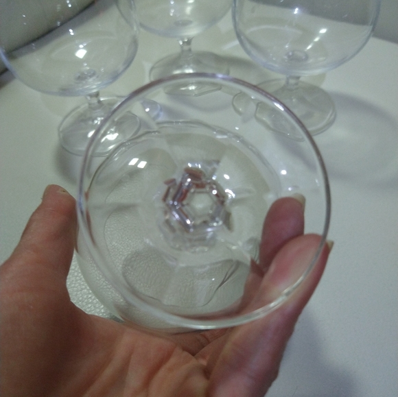 Set of 4 vintage brandy snifter glasses - Picture 4 of 16